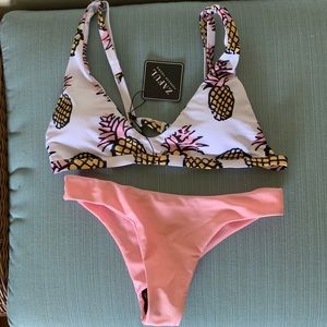 Pink Pineapple Zaful Bikini